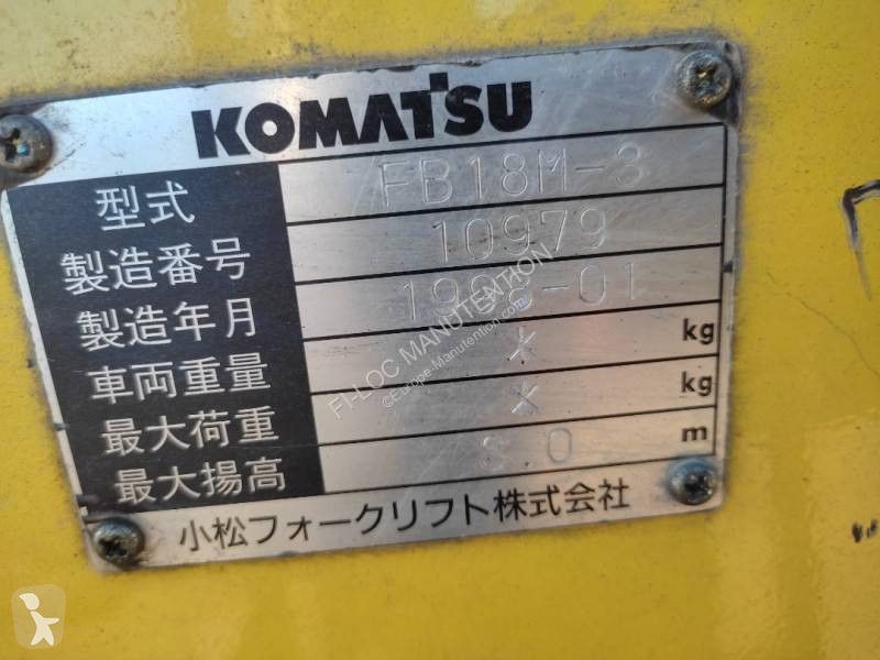Komatsu FM18M-3 Gabelstapler