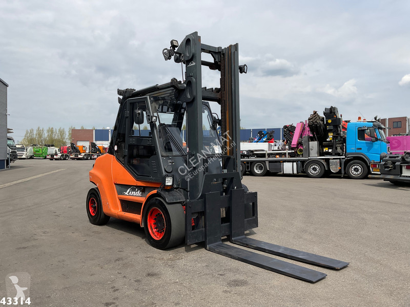 رافعة شوكية Linde H80D / 900-03 Duplex