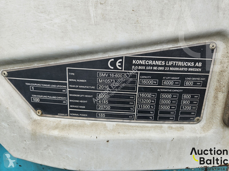 رافعة شوكية Konecranes SMV 16-600C
