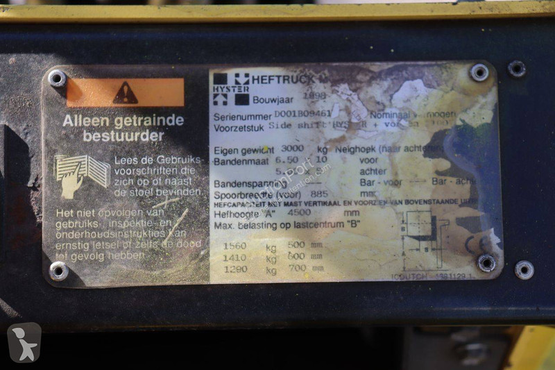 Teleskopický manipulátor Hyster 1.75