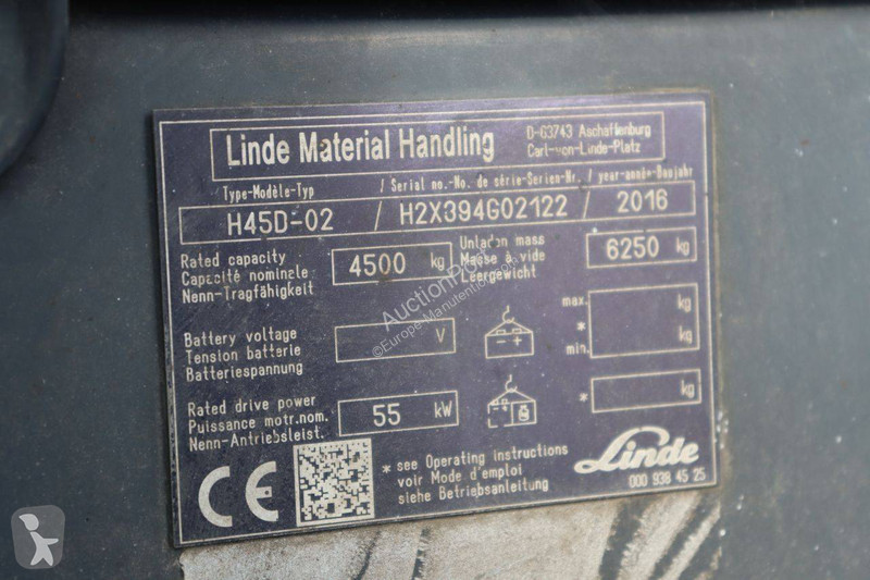 Carretilla elevadora Linde 02