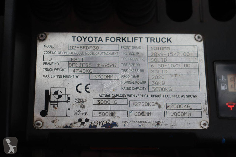 Chariot élévateur Toyota