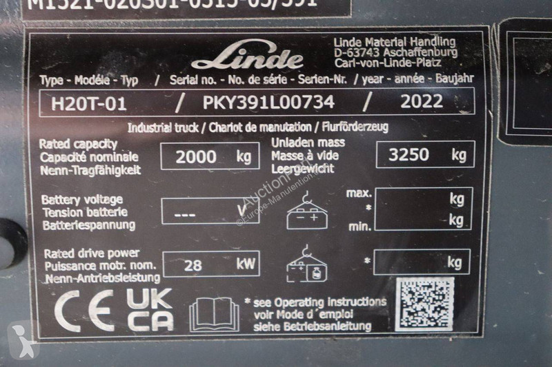 رافعة شوكية Linde