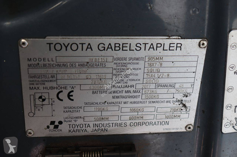 Empilhador elevador Toyota T