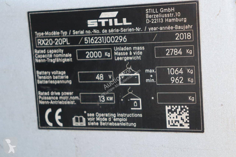 Heftruck Still -20PL