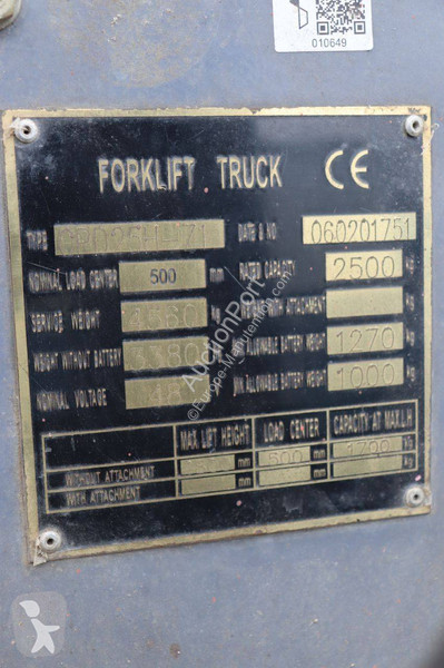 Heftruck Toyota CPD25H-71