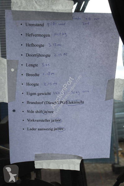 Vysokozdvižný vozík Linde