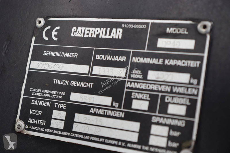 Carretilla elevadora Caterpillar DP40