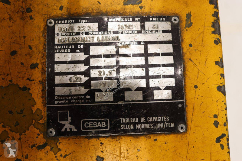 Carretilla elevadora Cesab Eco/D 25.3