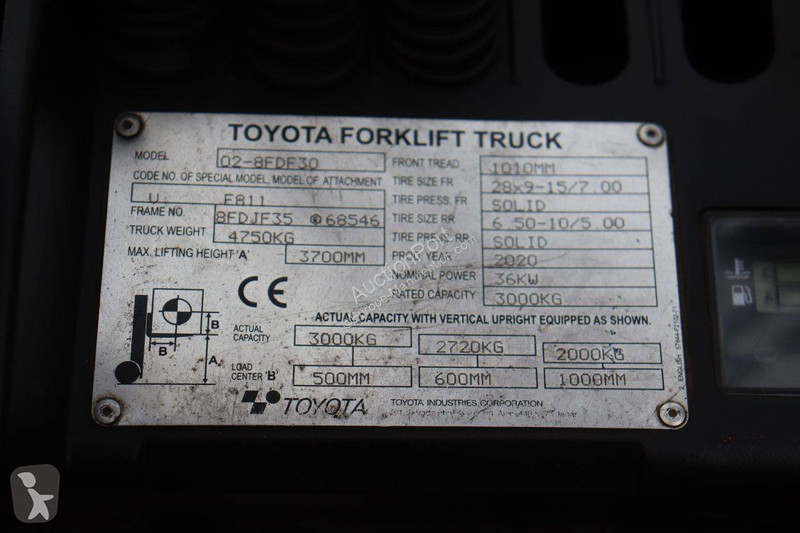 Chariot élévateur Toyota