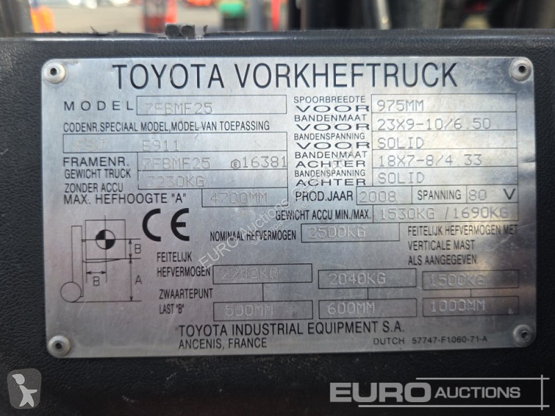 Chariot élévateur Toyota