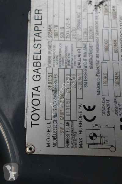 Empilhador elevador Toyota T