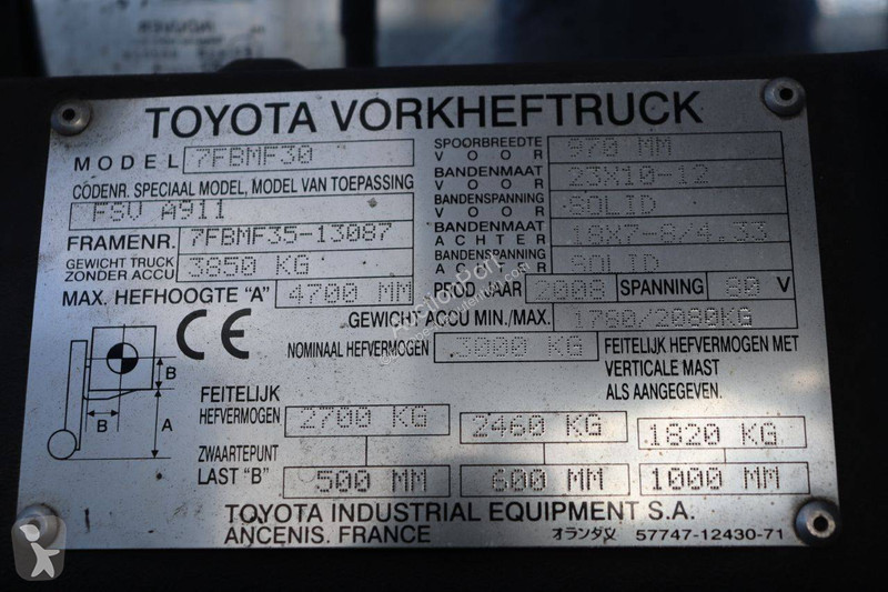 Heftruck Toyota 30