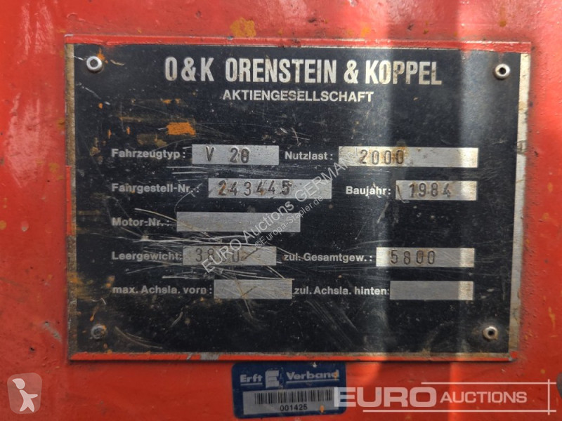 Heftruck O&K V20