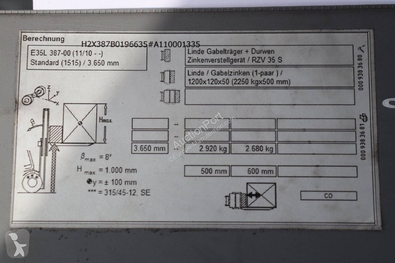 Stivuitor Linde E25