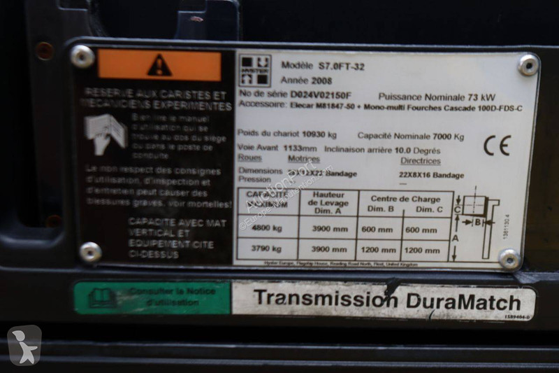 Vysokozdvižný vozík Hyster -32