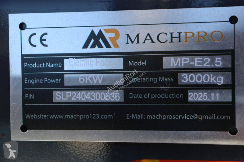 Carretilla elevadora MachPro MP-E2.5