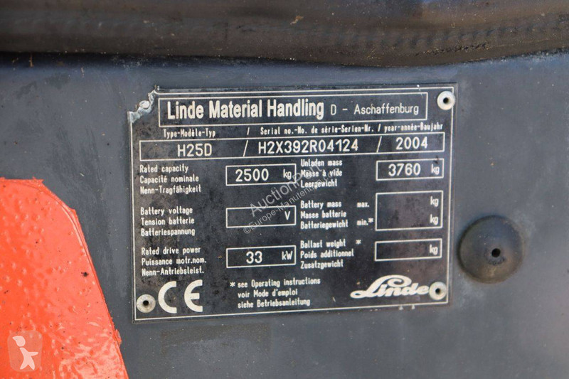 Stivuitor Linde H25D