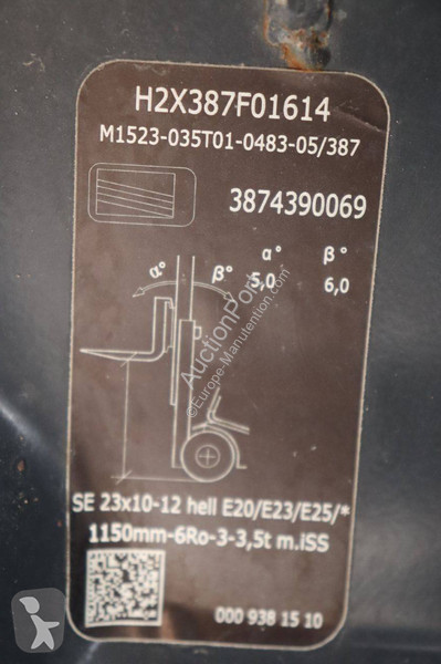Carretilla elevadora Linde E30HL-01/600