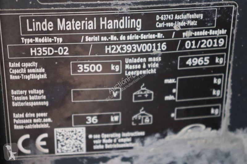 Автопогрузчик Linde D-02 EVO