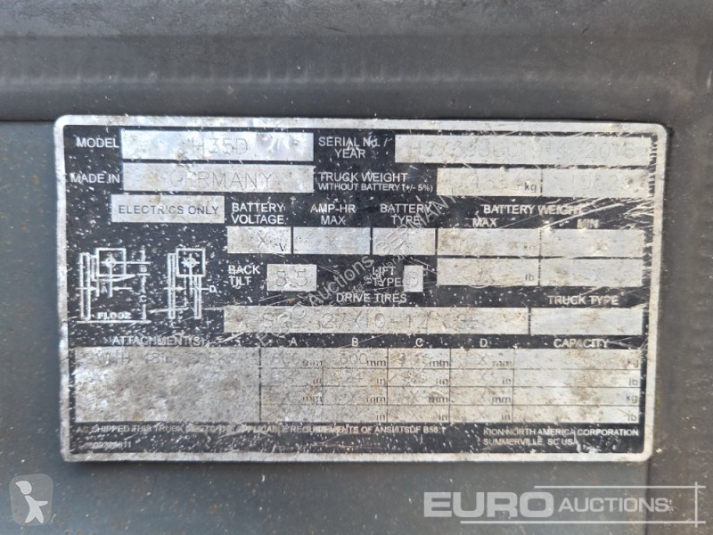 Автопогрузчик Linde H35D
