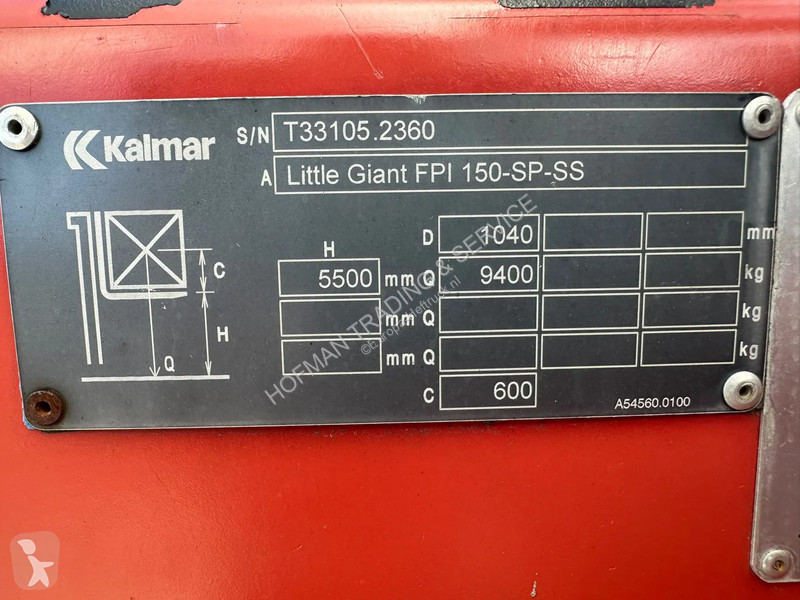 Chariot élévateur Kalmar DCE150-6