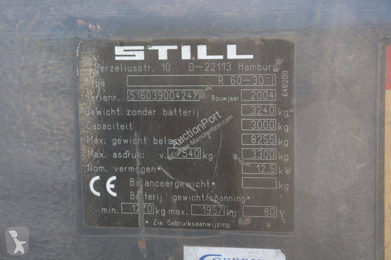 رافعة شوكية Still R 60-30