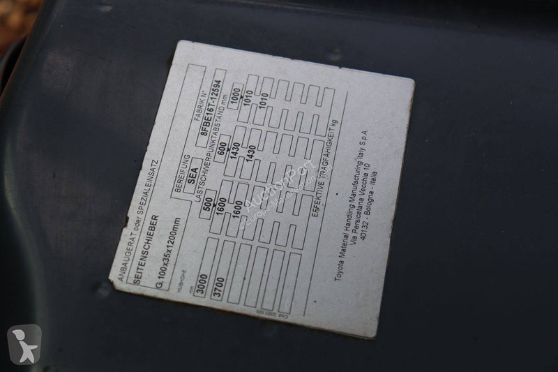 Empilhador elevador Toyota 8FBE16T