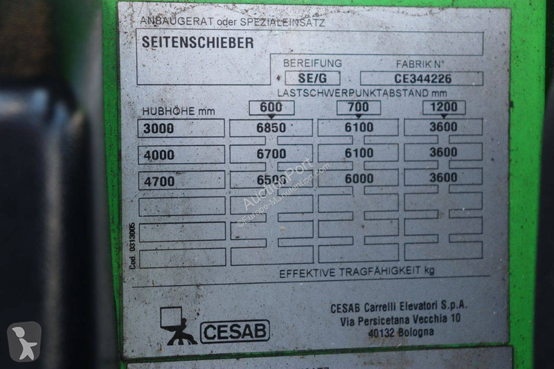 Vysokozdvižný vozík Cesab ECO/P70