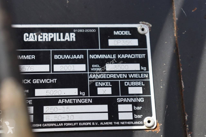 Carretilla elevadora Caterpillar DP35K