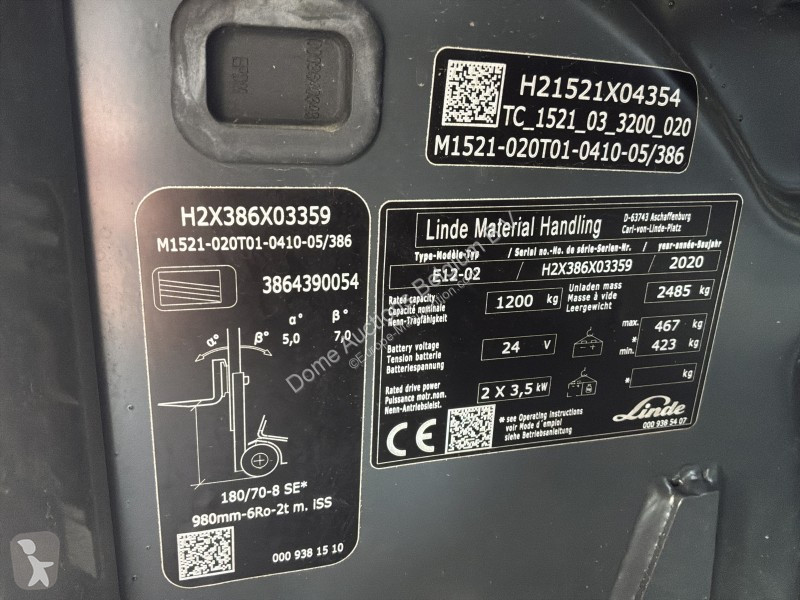 Carretilla elevadora Linde Evo