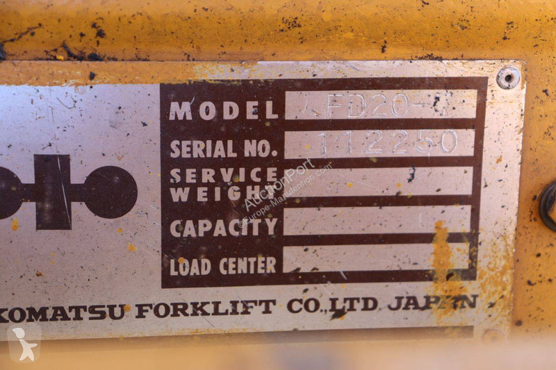 Carretilla elevadora Komatsu FD20-7