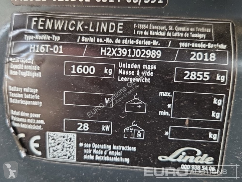 Автопогрузчик Linde