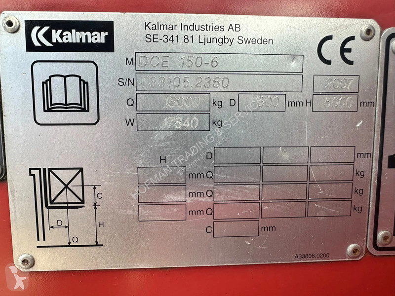 Chariot élévateur Kalmar DCE150-6