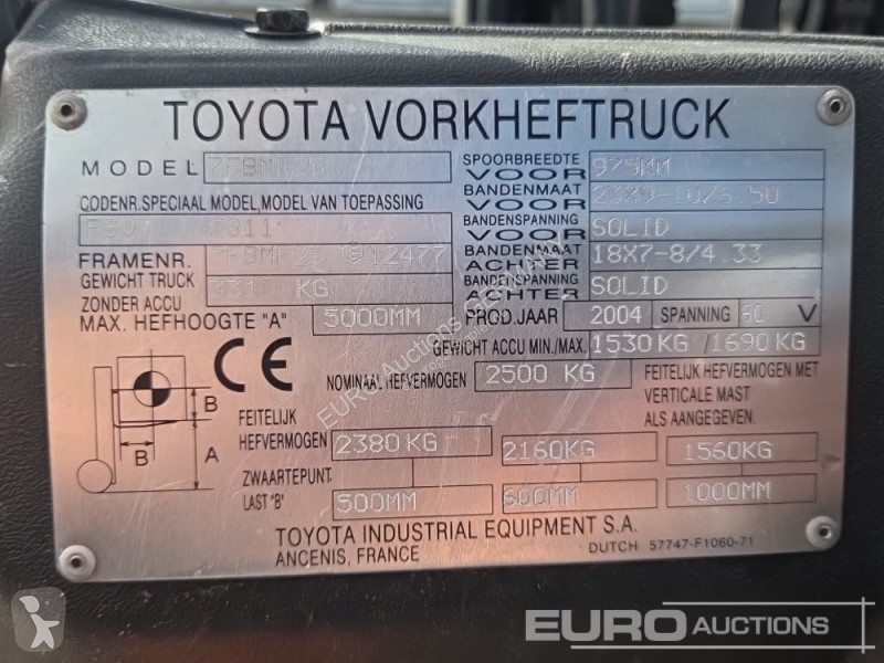 Chariot élévateur Toyota