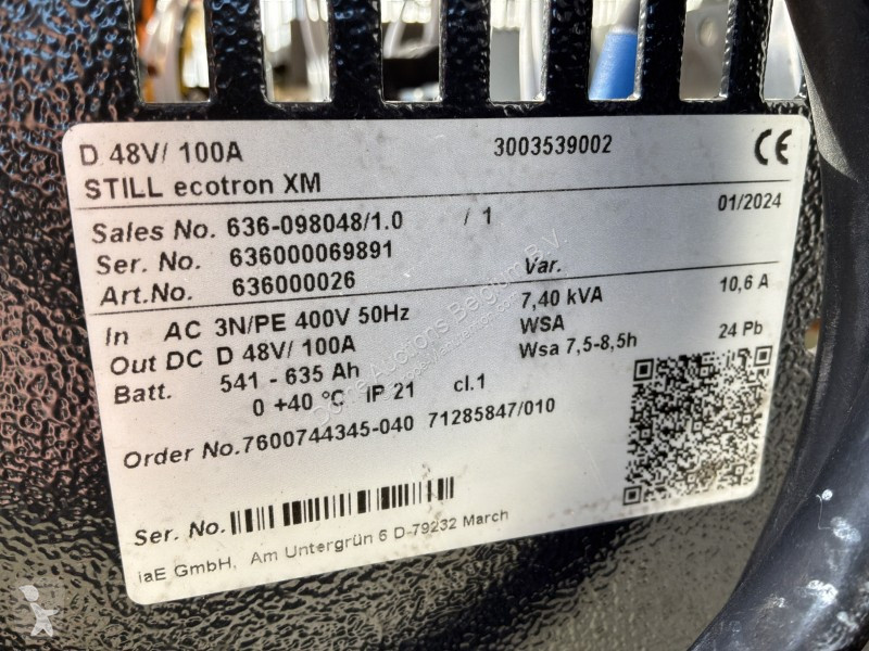 Chariot élévateur Linde E16 EVO