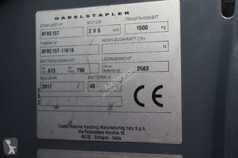 Empilhador elevador Toyota T