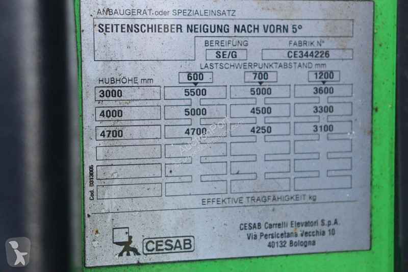 Vysokozdvižný vozík Cesab ECO/P70