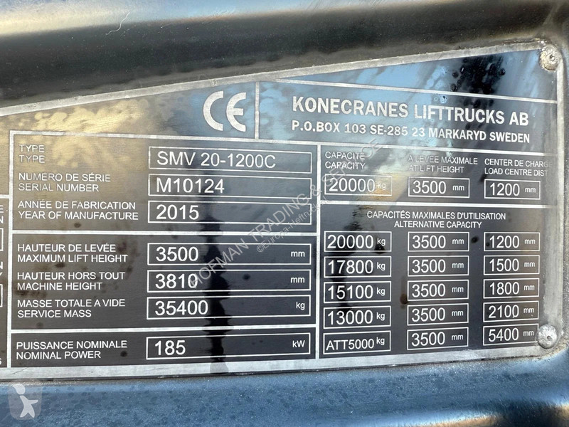 Heftruck Fenwick SMV20-1200C | 1472Hours!