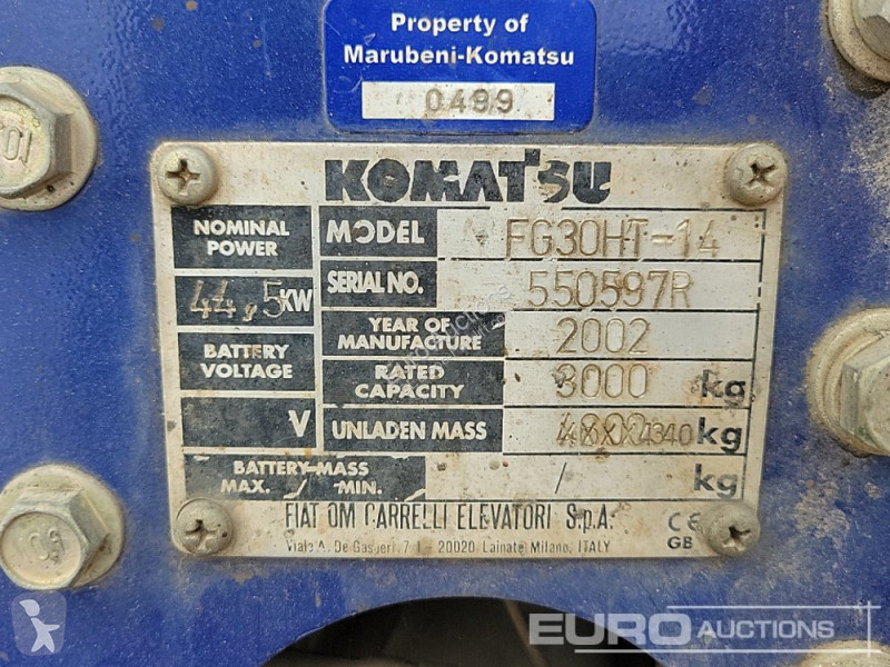Stivuitor Komatsu FG30HT-14
