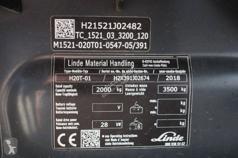 Stivuitor Linde