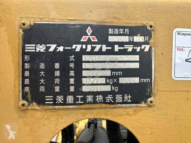 Carretilla elevadora Mitsubishi FG15