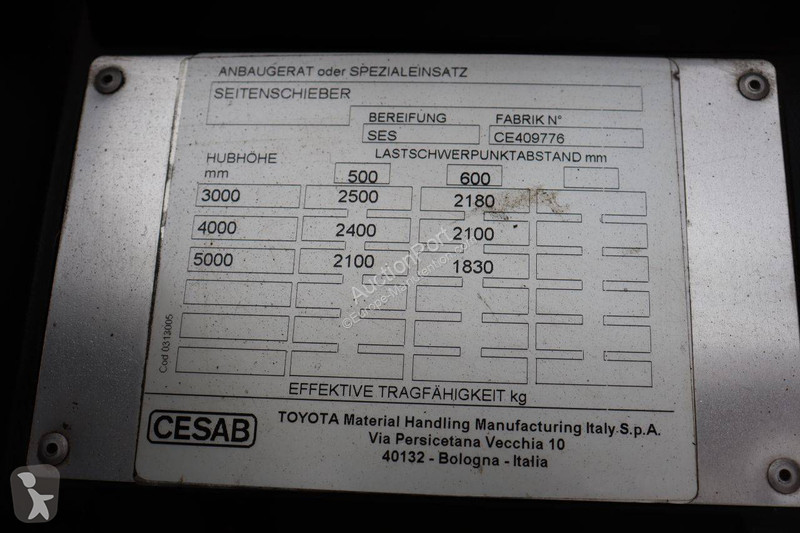 Vysokozdvižný vozík Cesab M325G