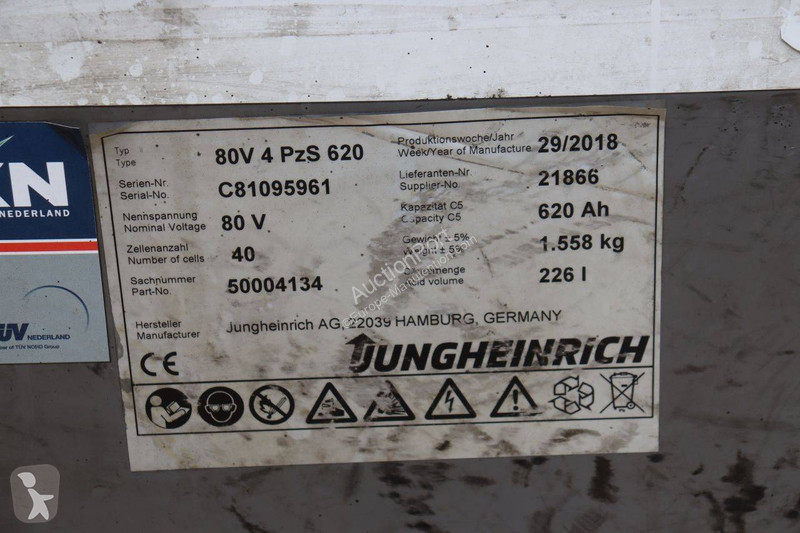 Wózek podnośnikowy Jungheinrich 430k