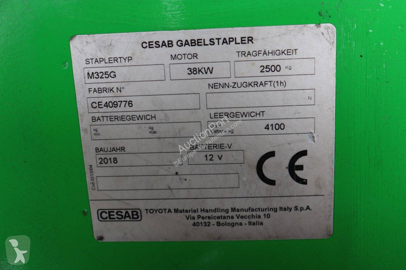 Vysokozdvižný vozík Cesab M325G