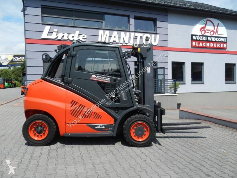 Heftruck Linde H45D-02 Triplex , side shift