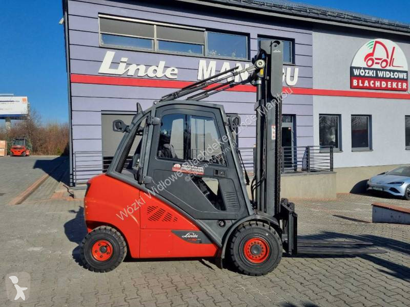 Chariot élévateur Linde H30D-02 Side shift