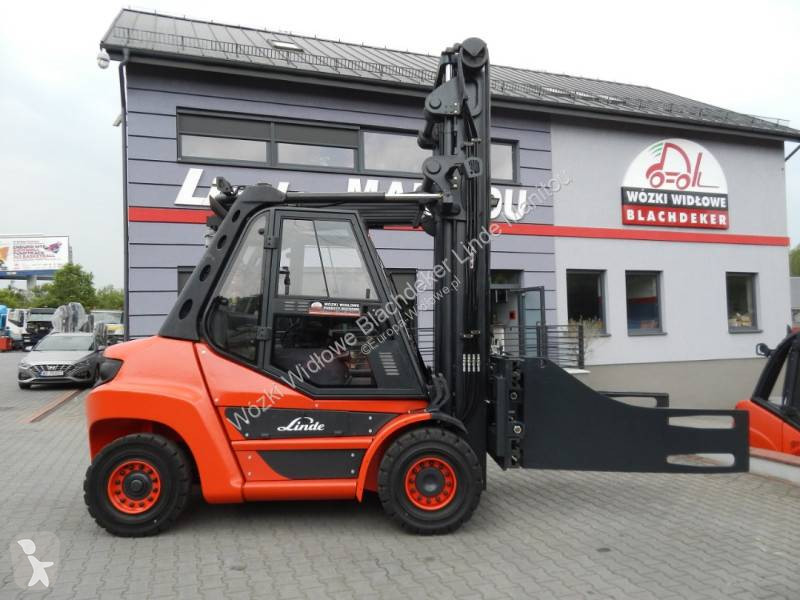 Автопогрузчик Linde H60D-03 Stabau bale gripper