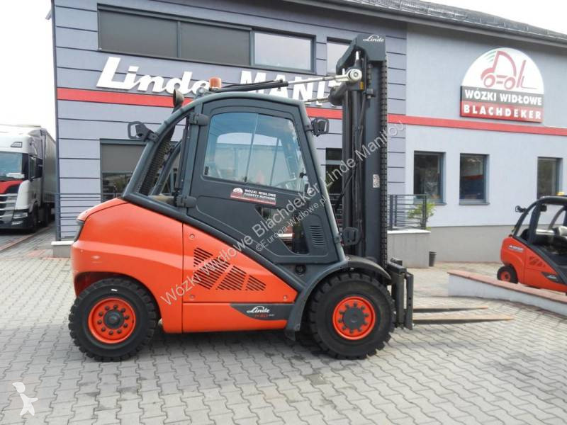 Stivuitor Linde H50D-02 Przesuw boczny