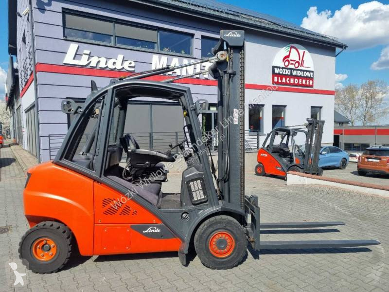 Heftruck Linde H35D-02 Side shift